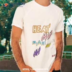Miami Heat Mitchell Ness Hardwood Shirt