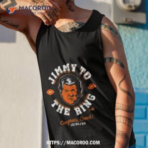 miami hurricanes jimmy to the ring congrats coach shirt tank top 1