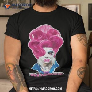 michael in drag pink hair michael myers halloween shirt tshirt