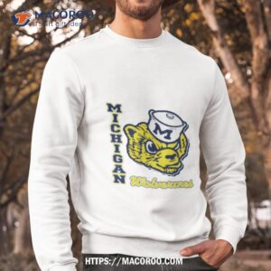 michigan wolverines 47 phase out throwback franklin shirt sweatshirt