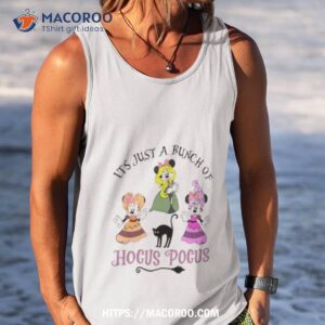mickey mouse it s just a bunch of hocus pocus halloween shirt tank top