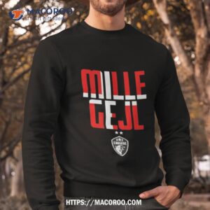 mille gejl denmark flag shirt sweatshirt