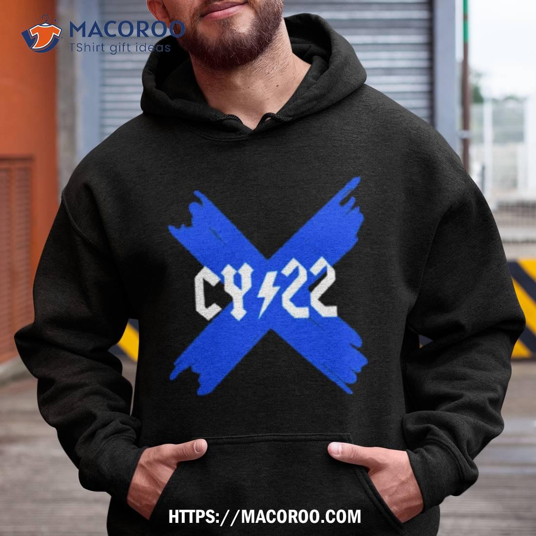 Milwaukee Brewers Tyrone Taylor Wearing Cy22 Shirt