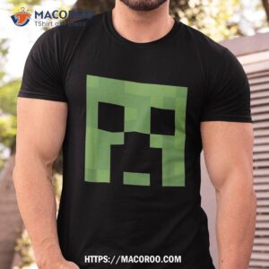 Minecraft Creeper Big Face Shirt