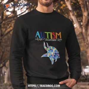 minnesota vikings autism accept understand love 2023 shirt sweatshirt