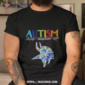 Minnesota Vikings Autism Accept Understand Love 2023 Shirt