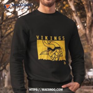 minnesota vikings purple liquid camo logo shirt sweatshirt