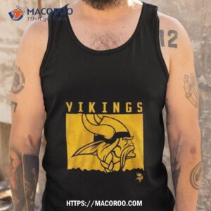 minnesota vikings purple liquid camo logo shirt tank top