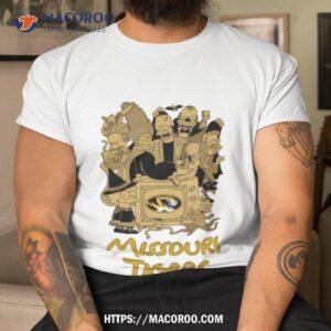 missouri tigers the simpsons halloween shirt tshirt