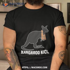 mjf kangaroo kick shirt tshirt