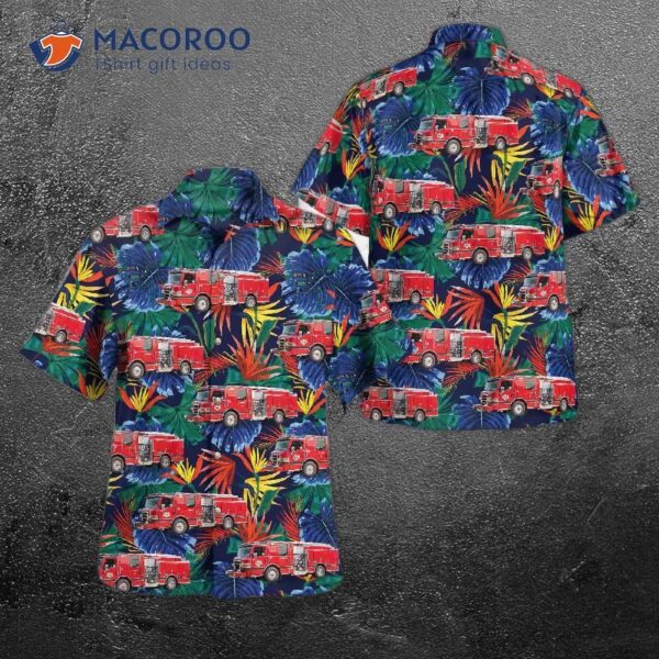 Modesto, California, Modesto Fire Department Hawaiian Shirt