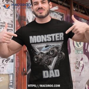 monster truck dad are my jam lovers shirt good presents for dad tshirt 1