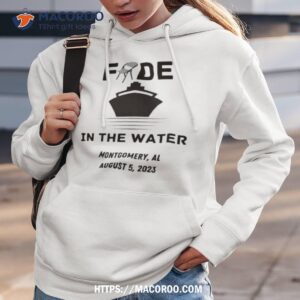 Montgomery River Boat Fight 2023 Fade In The Water Shirt