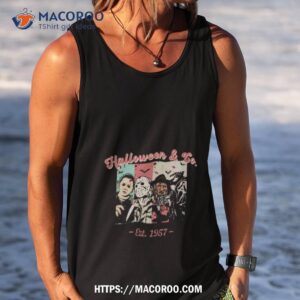 Movie Scream Jason Spooky Michael Myers Halloween Shirt 3 movie scream jason spooky michael myers halloween shirt tank top