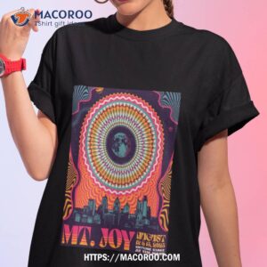 mt joy august 12 and 13 2023 skyline stace at the mann art poster design shirt tshirt 1