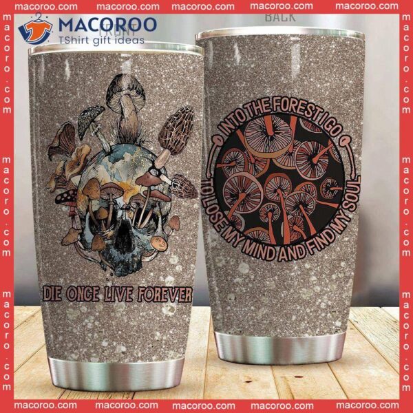 Mushroom Stainless Steel Tumbler