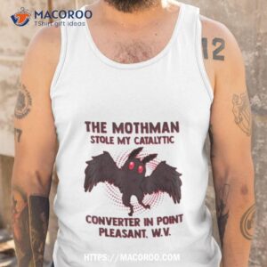 my catalytic converter in poinshirt tank top