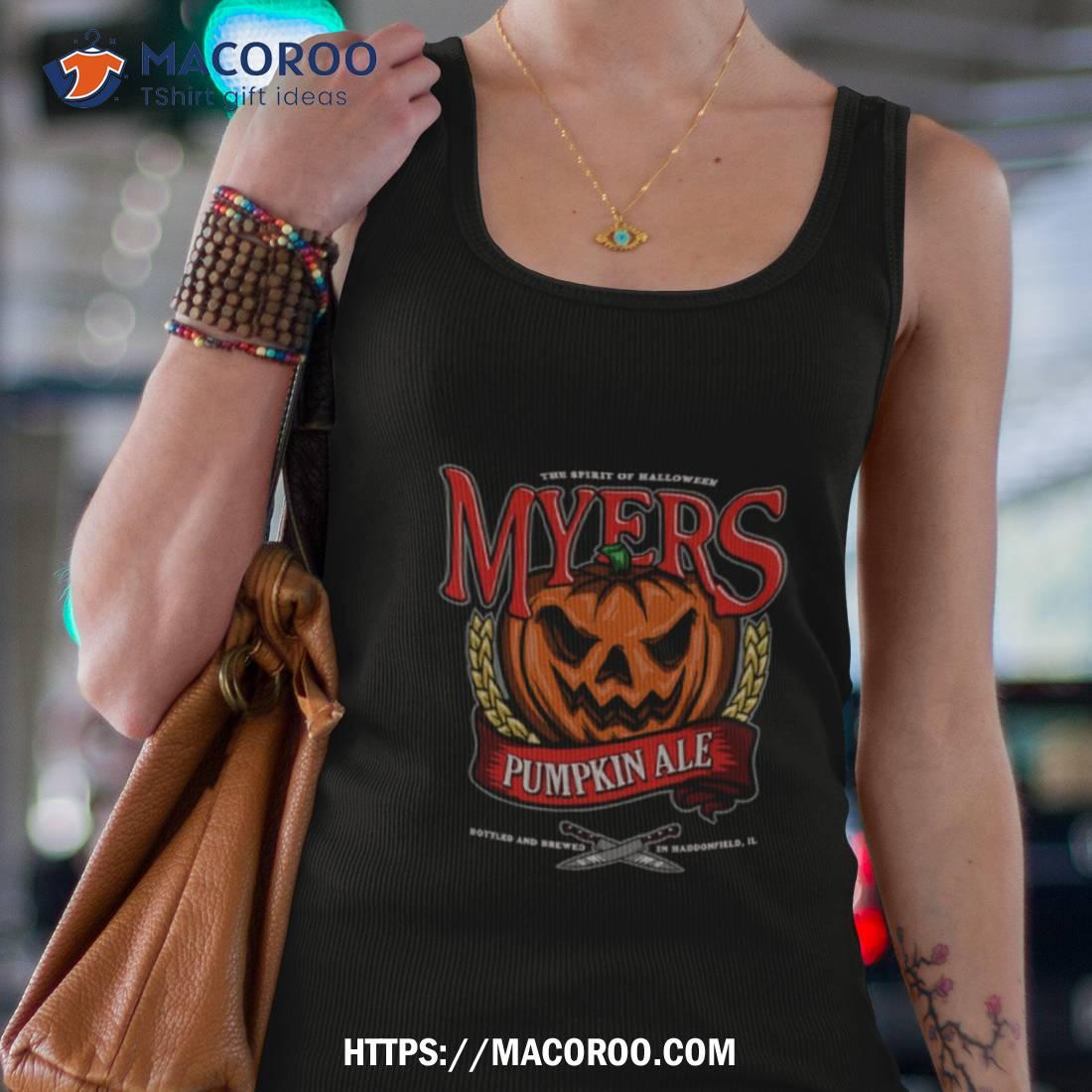 Myers Pumpkin Ale Michael Myers Halloween Shirt Tank Top 4
