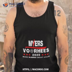 myers voorhees 2020 vintage halloween shirt tank top