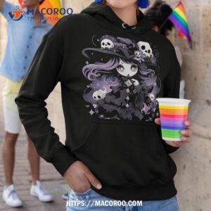 mysterious allure halloween witch design shirt hoodie