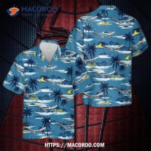 Nasa Aerovironment Pathfinder Plus Hawaiian Shirt