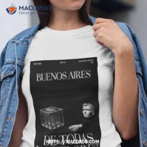 Natalia Lafourcade Aug 10 2023 Buenos Aires Poster Shirt