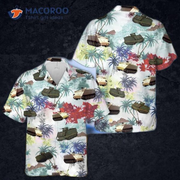 National Guard M60 Tank Hawaiian Shirt