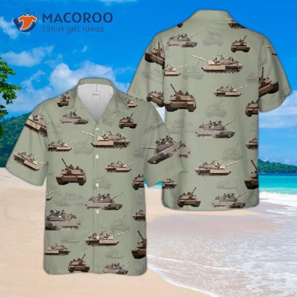 National Guard Tank Hawaiian Shirt