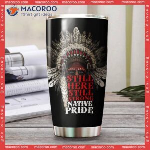 Native American Stainless Steel Tumbler