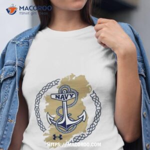 navy midshipmen 2023 aer lingus college football classic map performance shirt tshirt