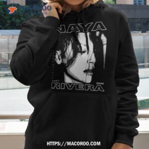Naya Rivera Chromatic Art Black And White Shirt