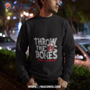 nebraska cornhuskers throw the bones shirt sweatshirt