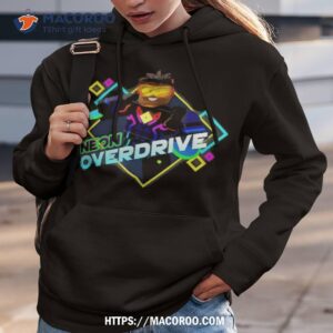 neon overdrive shirt hoodie 3