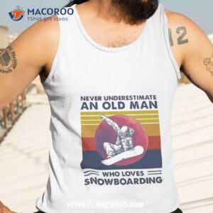 never underestimate an old man who loves speed skating blood moon 2023 shirt tank top 3