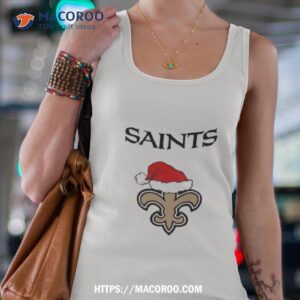 new orleans saints nfl christmas logo 2023 shirt tank top 4