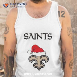 new orleans saints nfl christmas logo shirt tank top