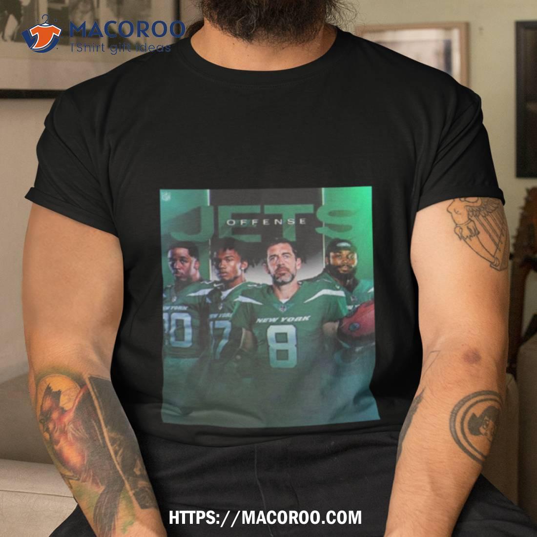 Official New york jets offense aaron rodgers dalvin cook T-shirt