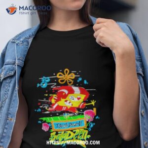 Nfl Junk Food Spongebob X King Saladeen Touchdown Saladeen Shirt