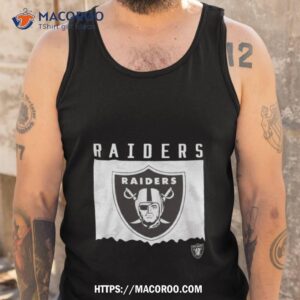 nfl team apparel youth las vegas raiders liquid camo shirt tank top