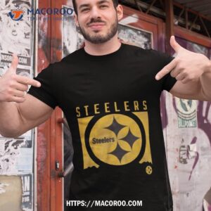 nfl team apparel youth pittsburgh steelers liquid camo shirt tshirt 1