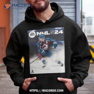 Nhl 24 Cover Athlete Cale Makar Ea Sports Game Cover Colorado Avalanche Shirt