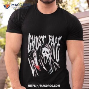 niki nihachu scream ghost face wavy art design shirt tshirt