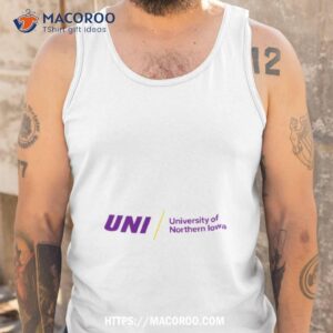 northern iowa logo shirt tank top