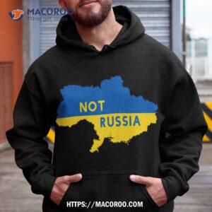 Not Russia Ukraine Map Shirt
