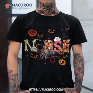 Nurse Funny Stethoscope Pumpkin Skull Lover Halloween Shirt, Skeleton Masks