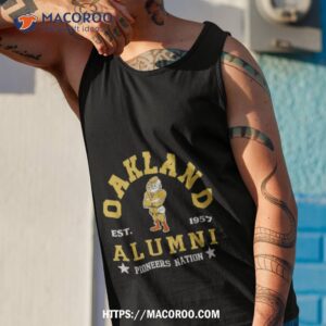 oakland alumni pioneers nation shirt tank top 1