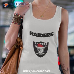 oakland raiders nfl christmas logo shirt tank top 4