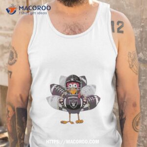 oakland raiders turkey thanksgiving 2023 shirt tank top