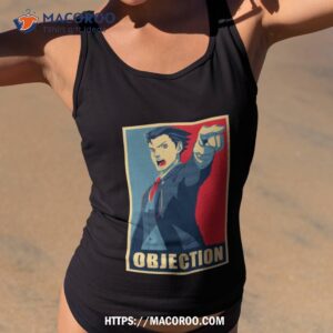 objection ace attorney shirt tank top 2