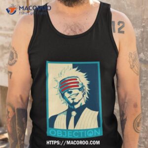 objection graphic ace attorney shirt tank top